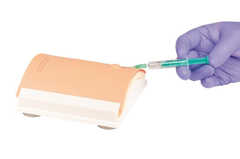 Træningsmodel til intradermal injektion