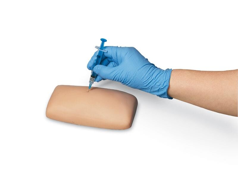 Øvelsespude til intradermal, subkutan og intramuskulær injektion